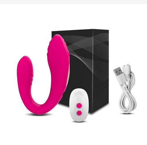 10 VIBRATING MODES FEMALE WOMEN PERSONAL MASSAGER STIMULATOR DUAL MOTOR U SHAPE