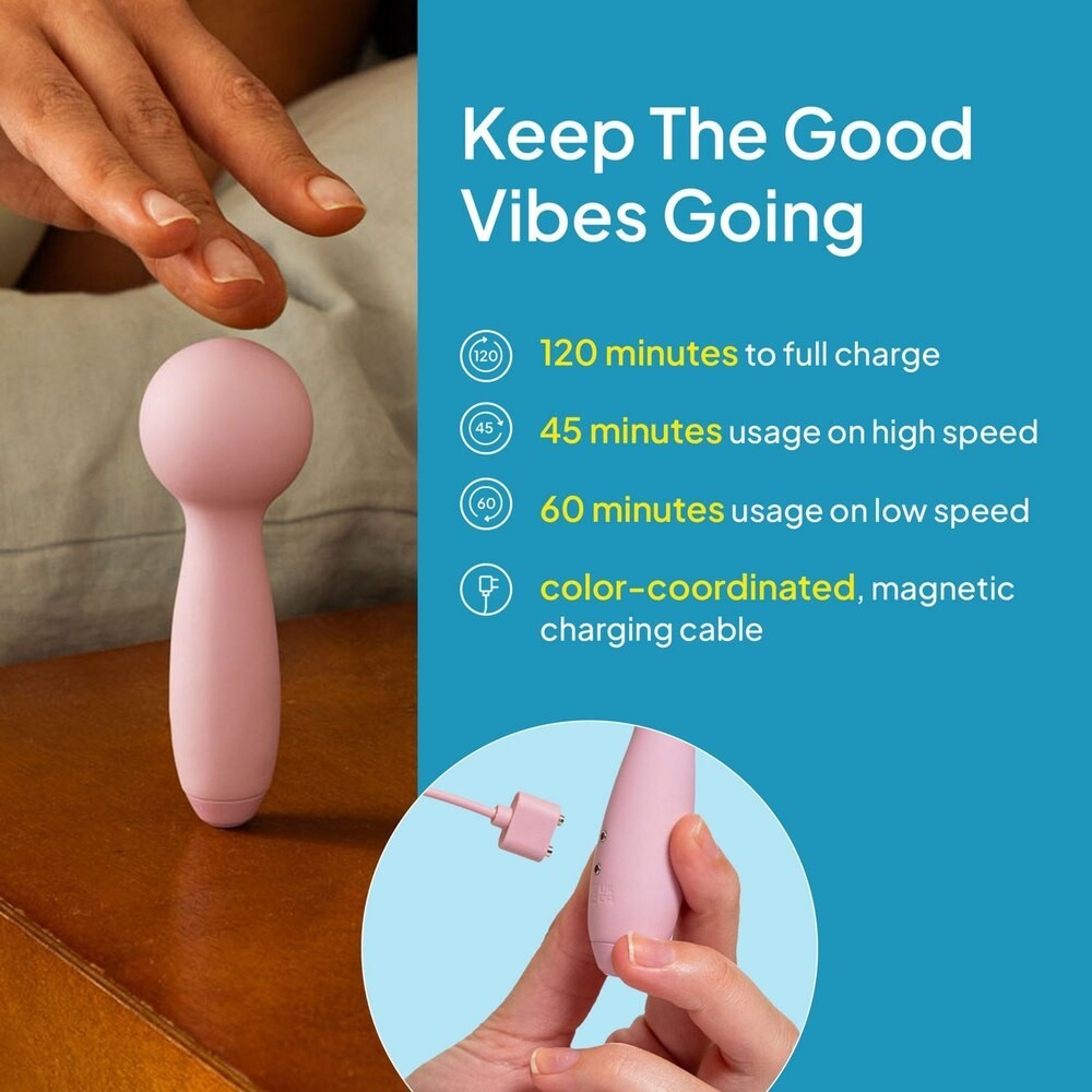 HELLO CAKE POCKET WAND MIGHTY POWERFUL VIBRATING WAND FOR HER New