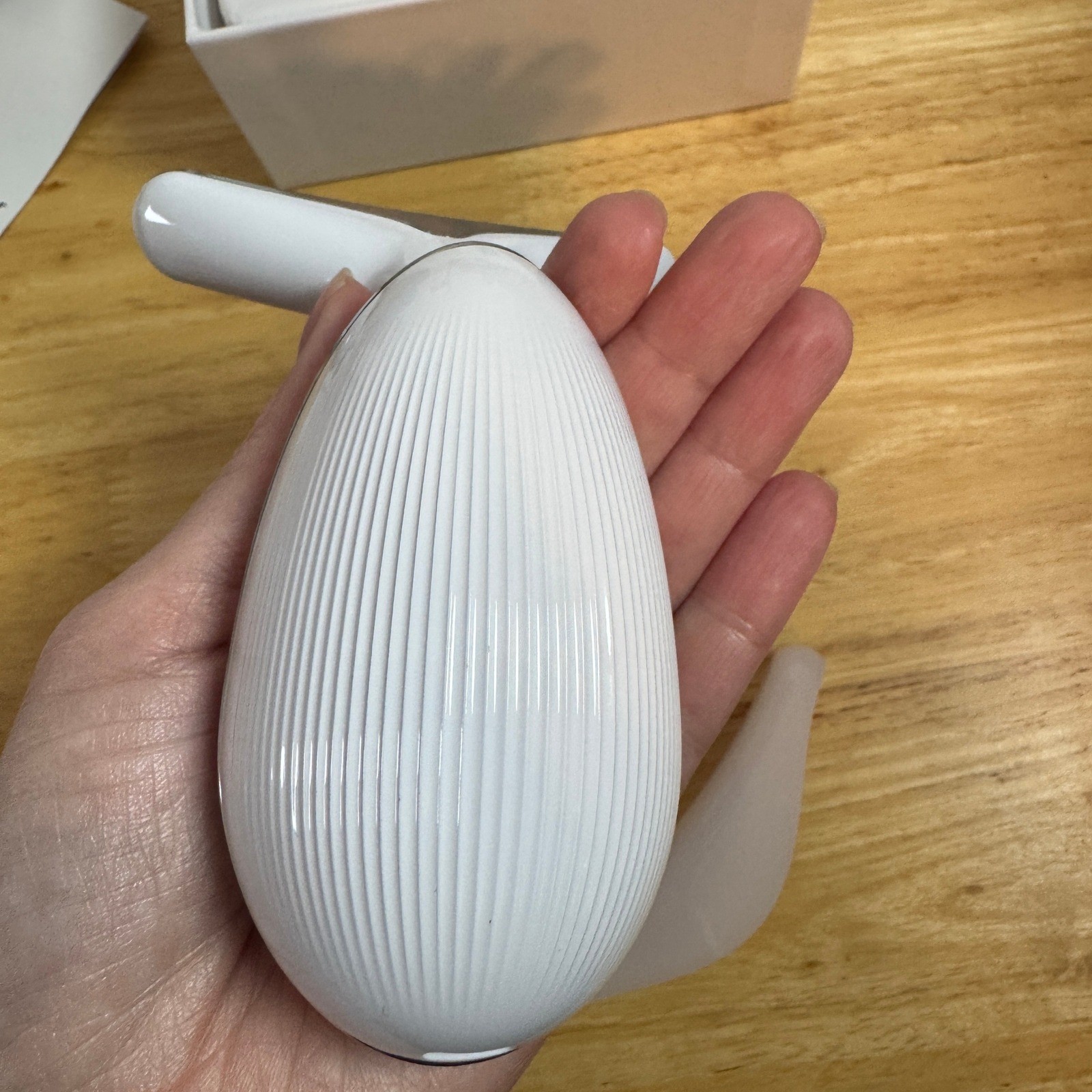 Neck Face Massager ES1081 USB Charge 3 Levels Deep Clean Ultrasonic Vibration