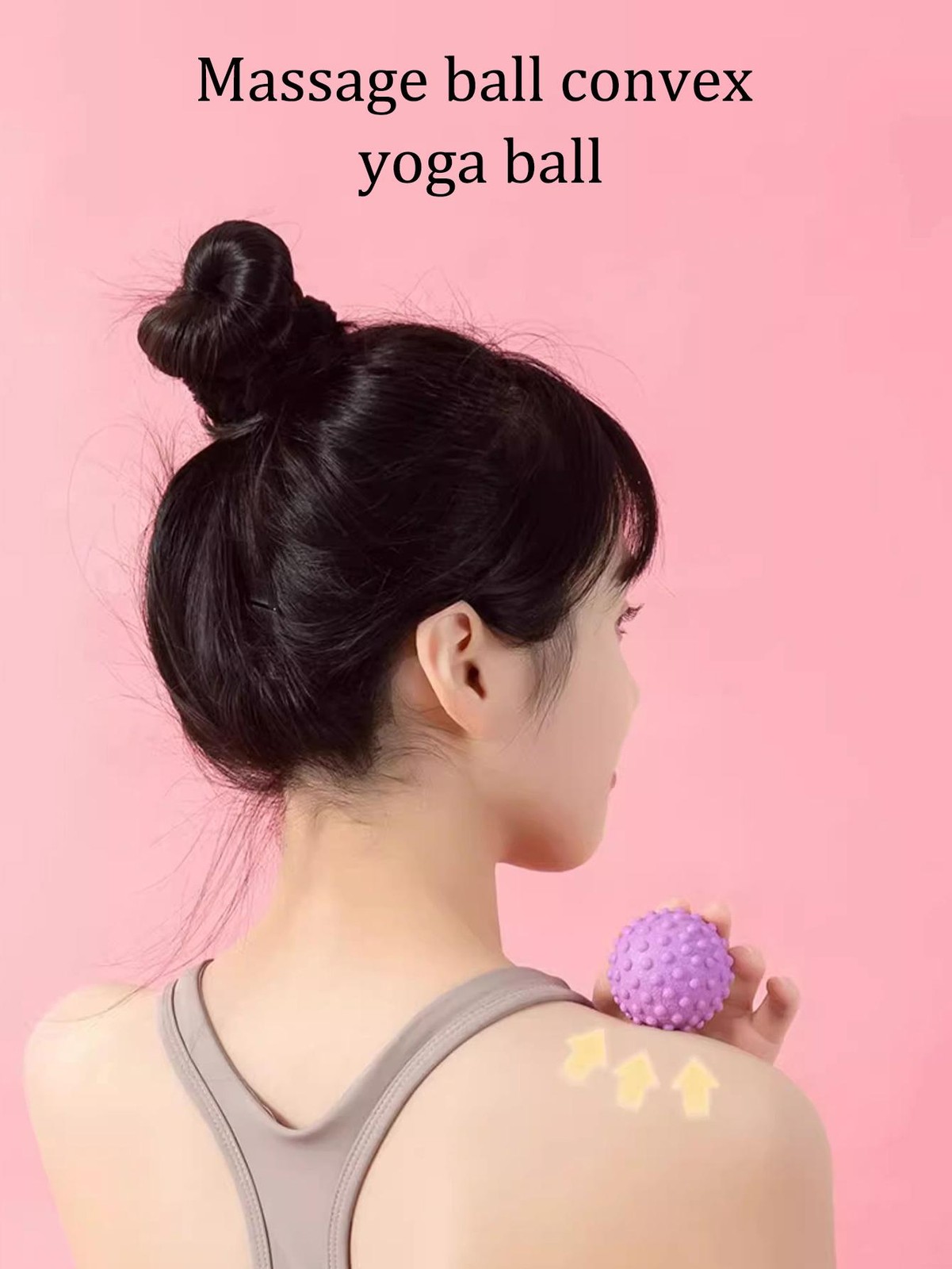 Fascia Massage Ball Raised Point Tpr Yoga Posture Master Waist Back Foot Relief