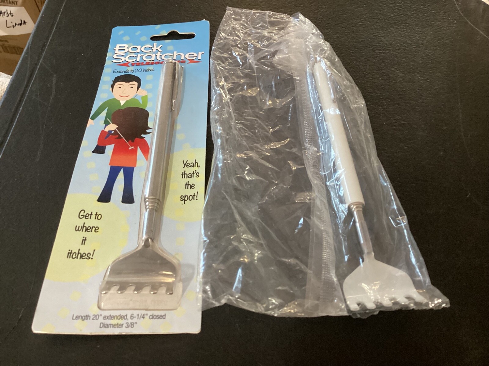 (2) New Back Scratchers (1) In Resale Package & (1) Advertising Give Away