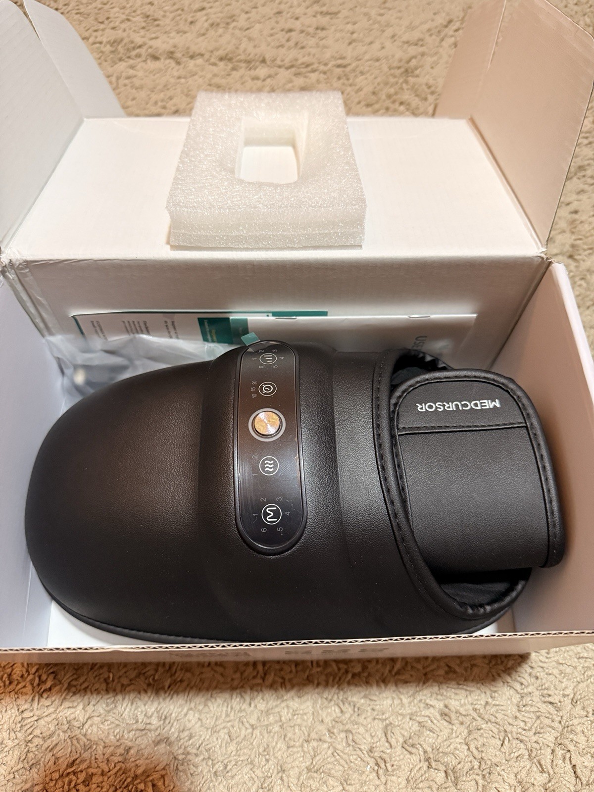 Medcursor Hand Massager Heat Compression Cordless Arthritis Carpal Tunnel