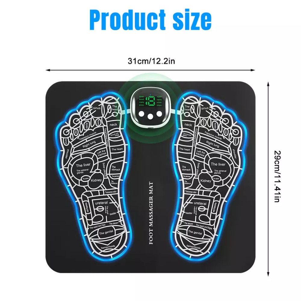 EMS Foot Massager Neuropathy Feet for Circulation and Pain Relief Portable**=