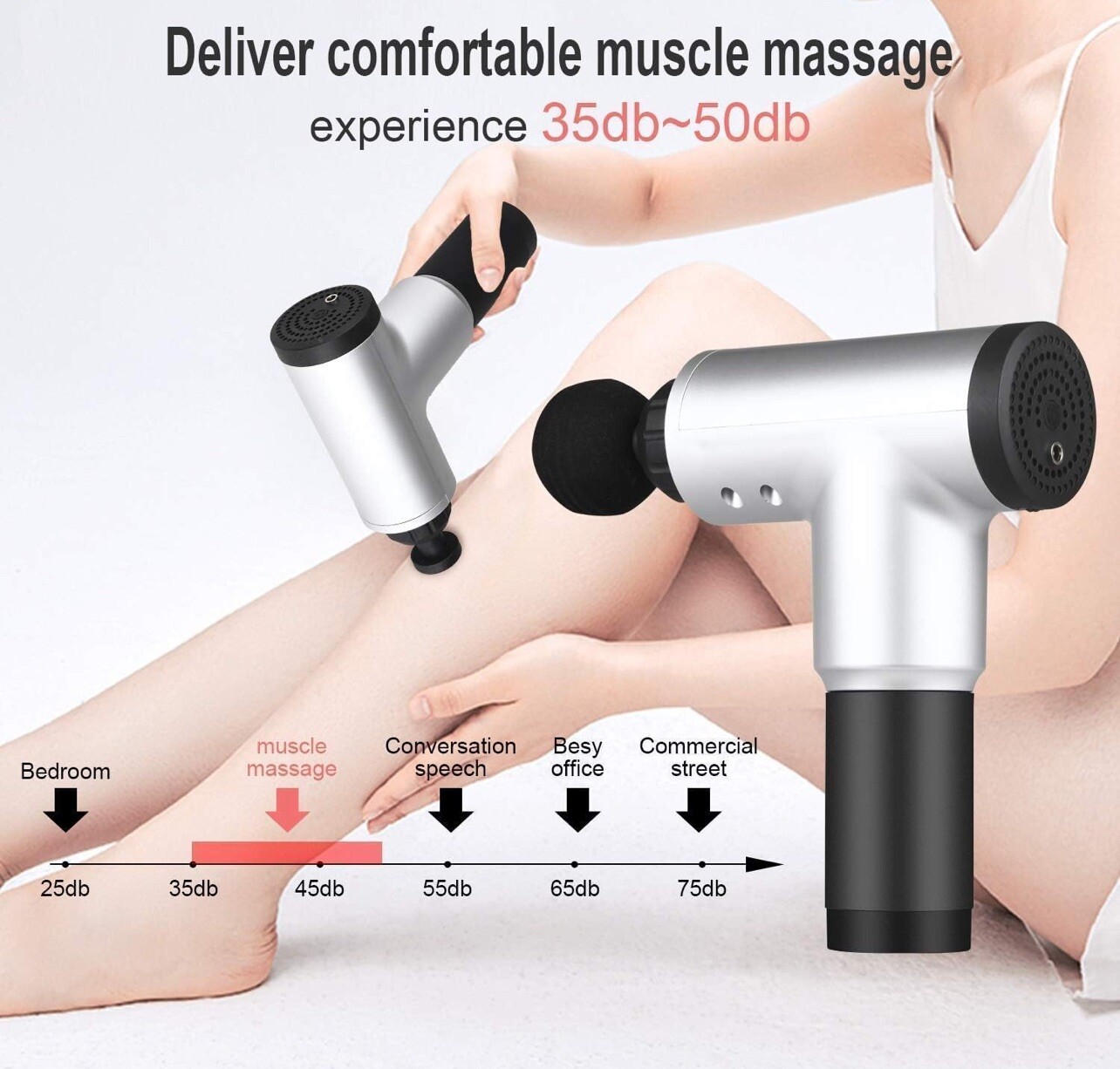 Fasciae Gun HG-320 6 Level Variable Muscle Massage