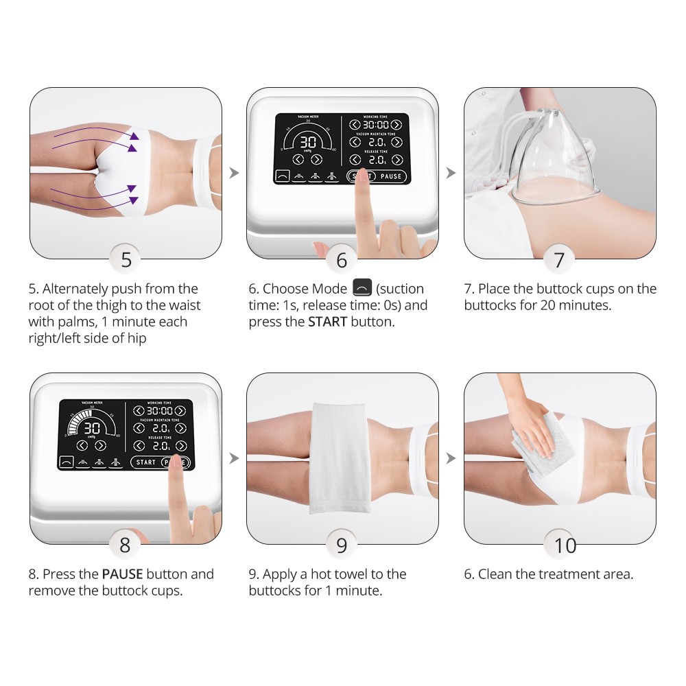 150ml Cupping Massage Breast Enlargement Butt Lifting Machine Body Massager US