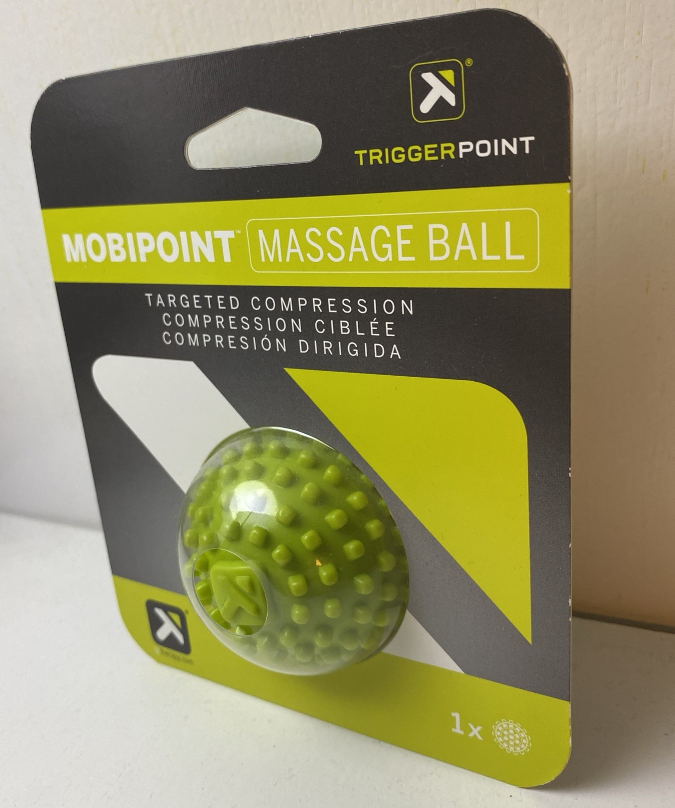 TriggerPoint MobiPoint Hand and Foot Massage Therapy Ball – Green, 2” dia. New