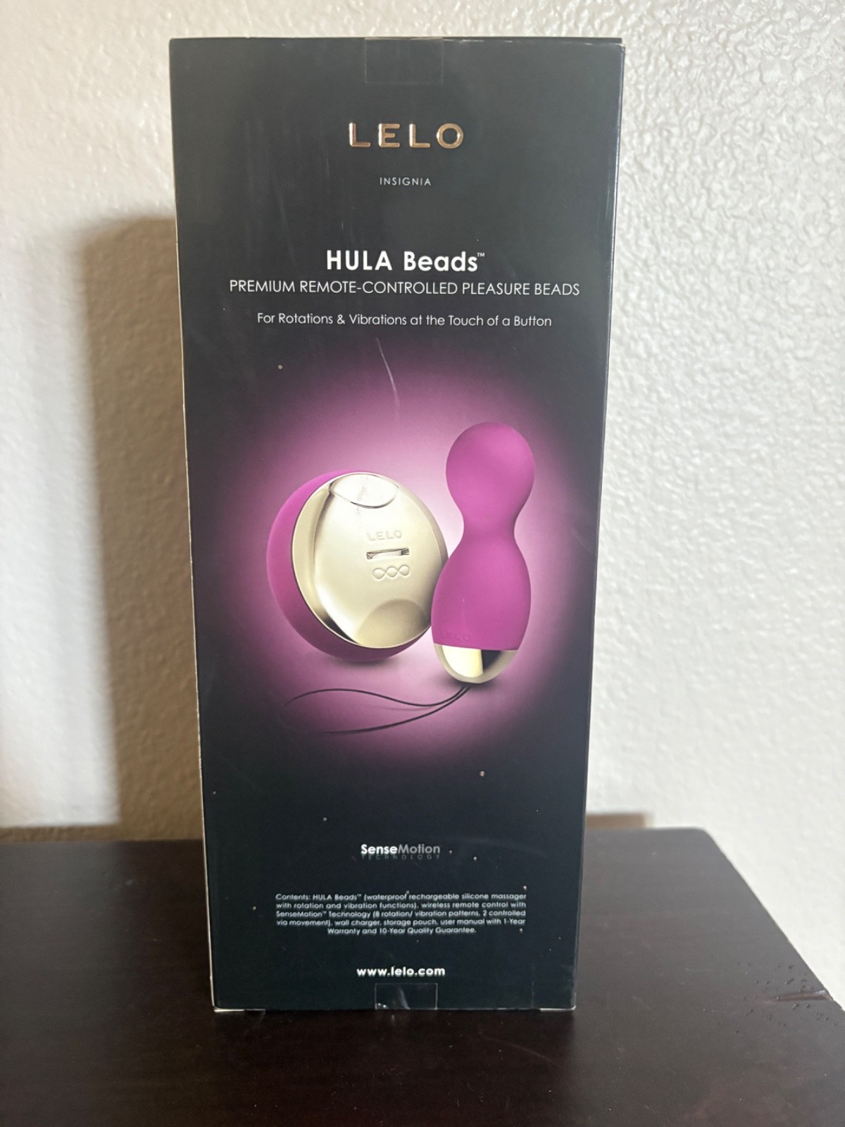 LELO HULA BEADS underwear messager Sensemotion Insignia