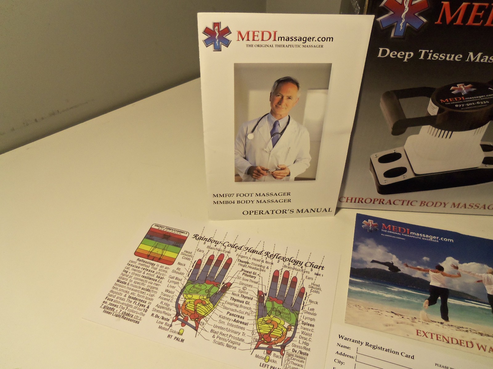 MEDI Massager MediMassager Body Deep Tissue Therapy Chiropractic MMB05