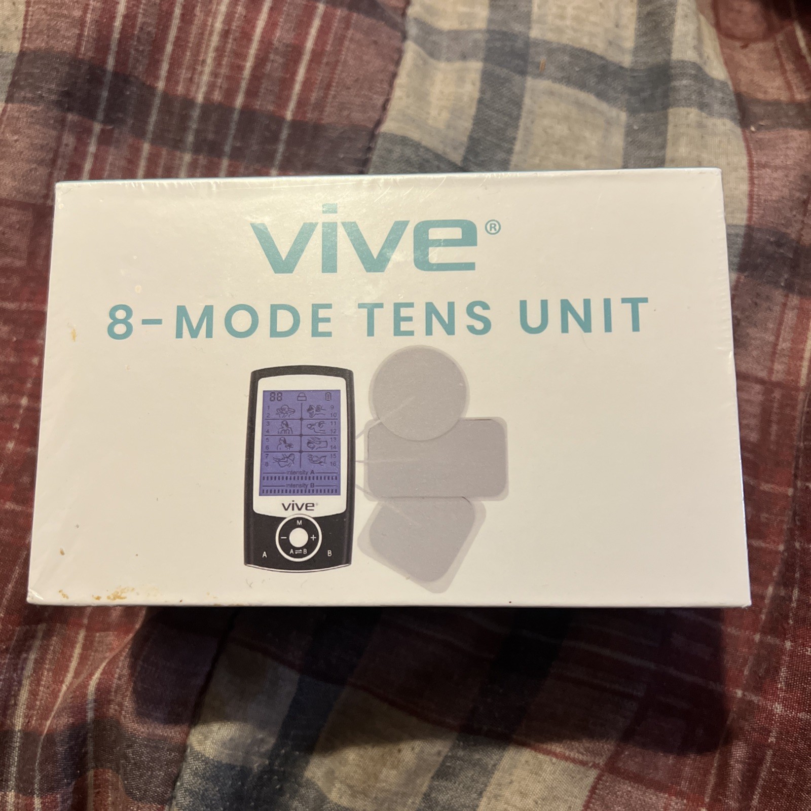Vive 8 Mode Tens Unit Electrotherapy Muscle Stimulator