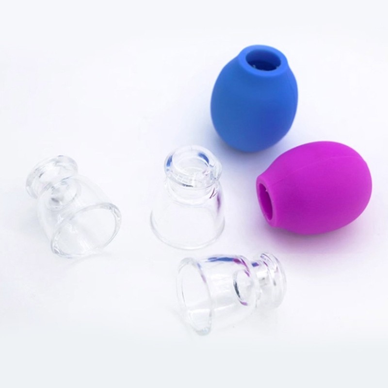 Plastic Cupping Set Plastic Silicone Cupping Cup for Body Face Leg Arm Back