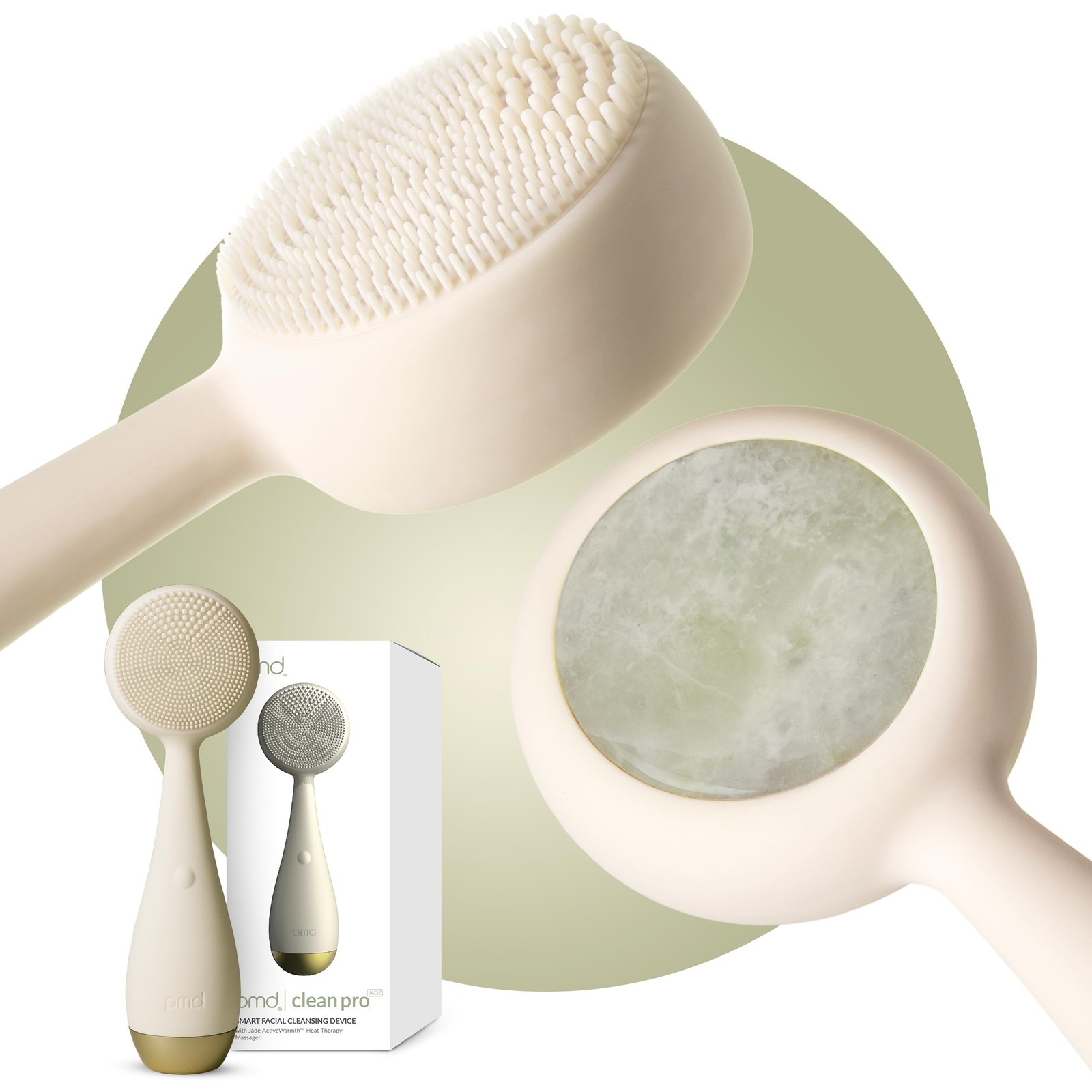 Clean Pro Jade – Smart Facial 1 Count (Pack of 1), Cream