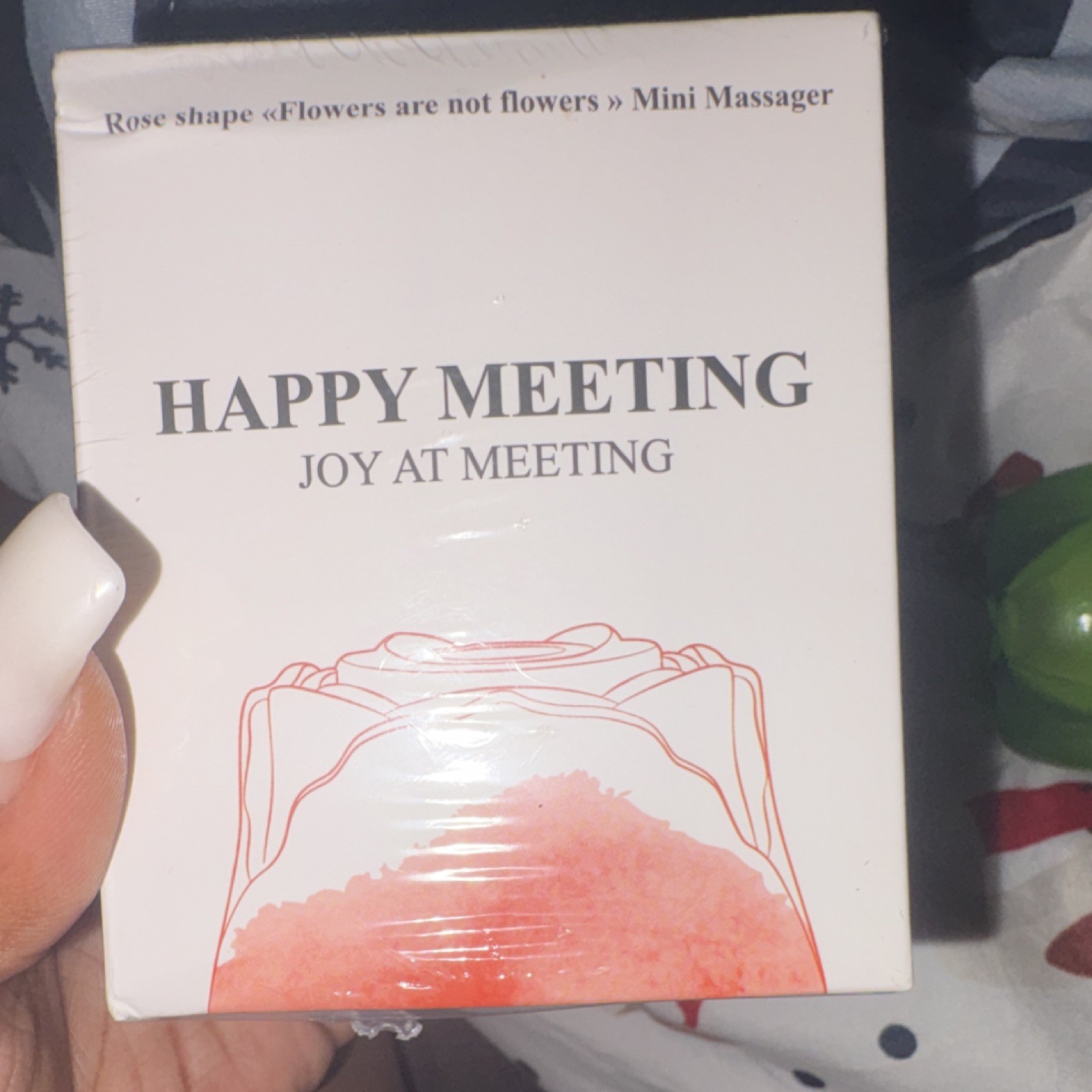 Happy Meeting Rose Massager Women 10 Speeds Vibrations. New! Comes In All Colors