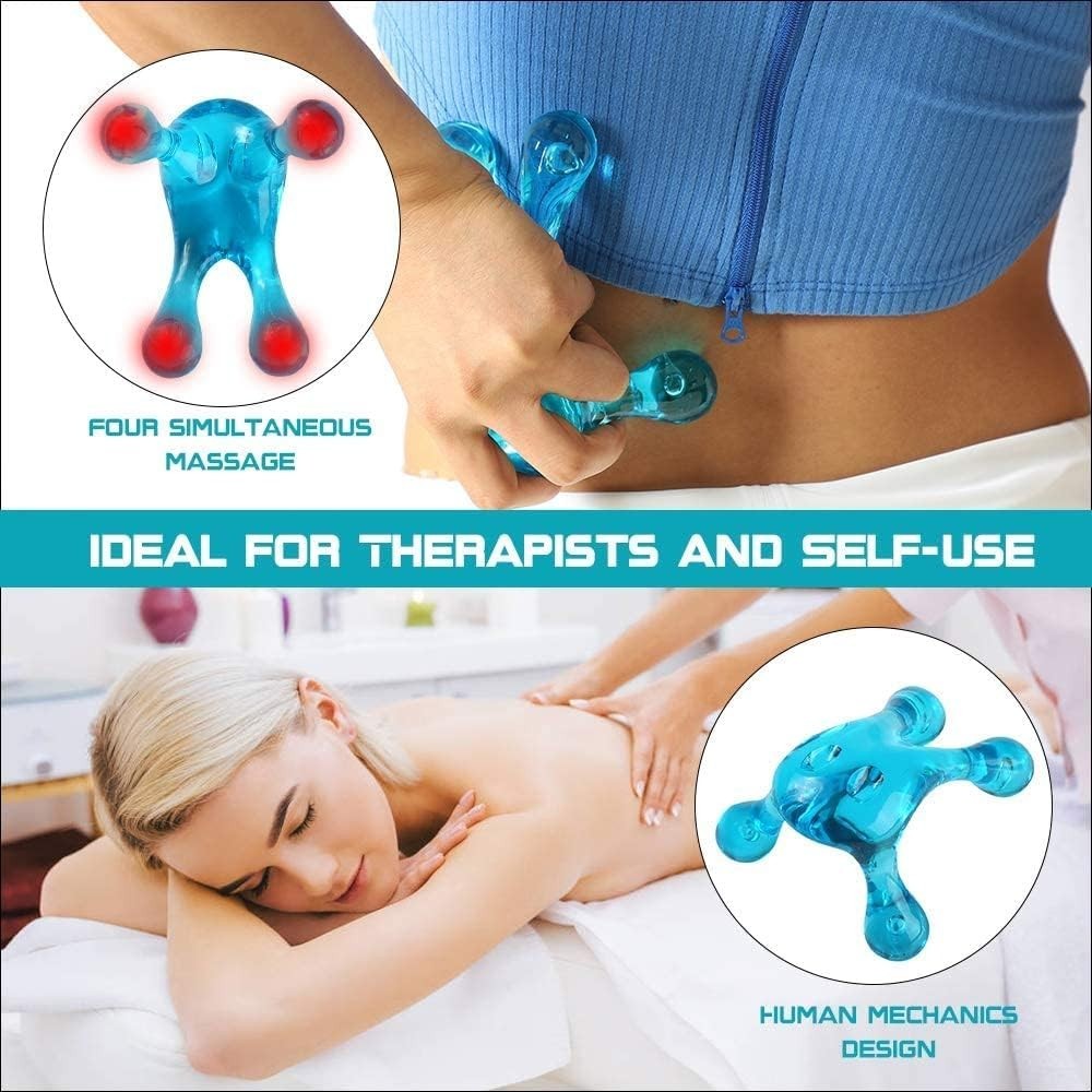 Waterproof Ergonomic Massage Knobber – Handheld Tool for Deep Tissue Relaxation