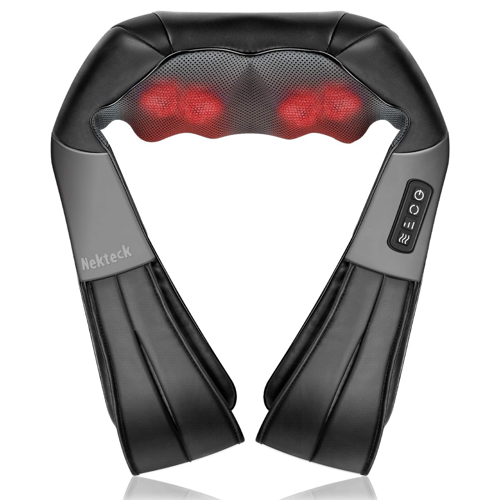 Nekteck Shiatsu Deep Kneading Massage Pillow