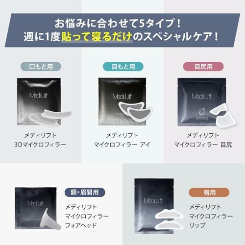 [Official Store Exclusive] Medilift 3D Micro Filler 4-Pack Set + 3 Types of