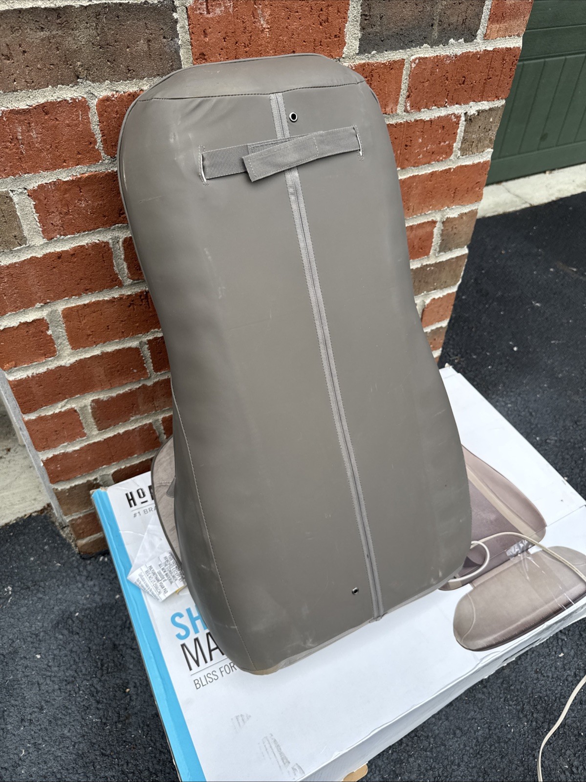 Homedics Elite Shiatsu Massage Coshion w/ Heat Massager MCS-840HA Tested Working