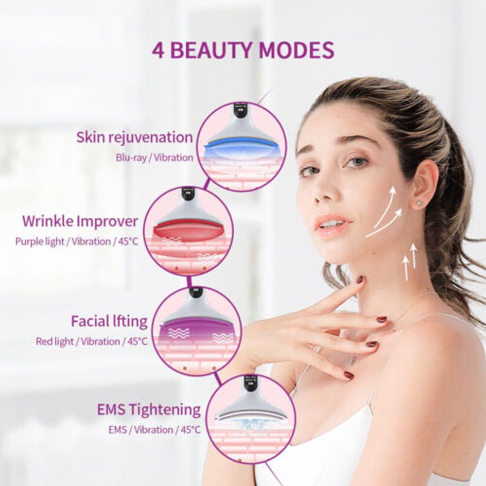 Double Chin Reducer Machine Electric Face Lift Device V Face Shaping Massager