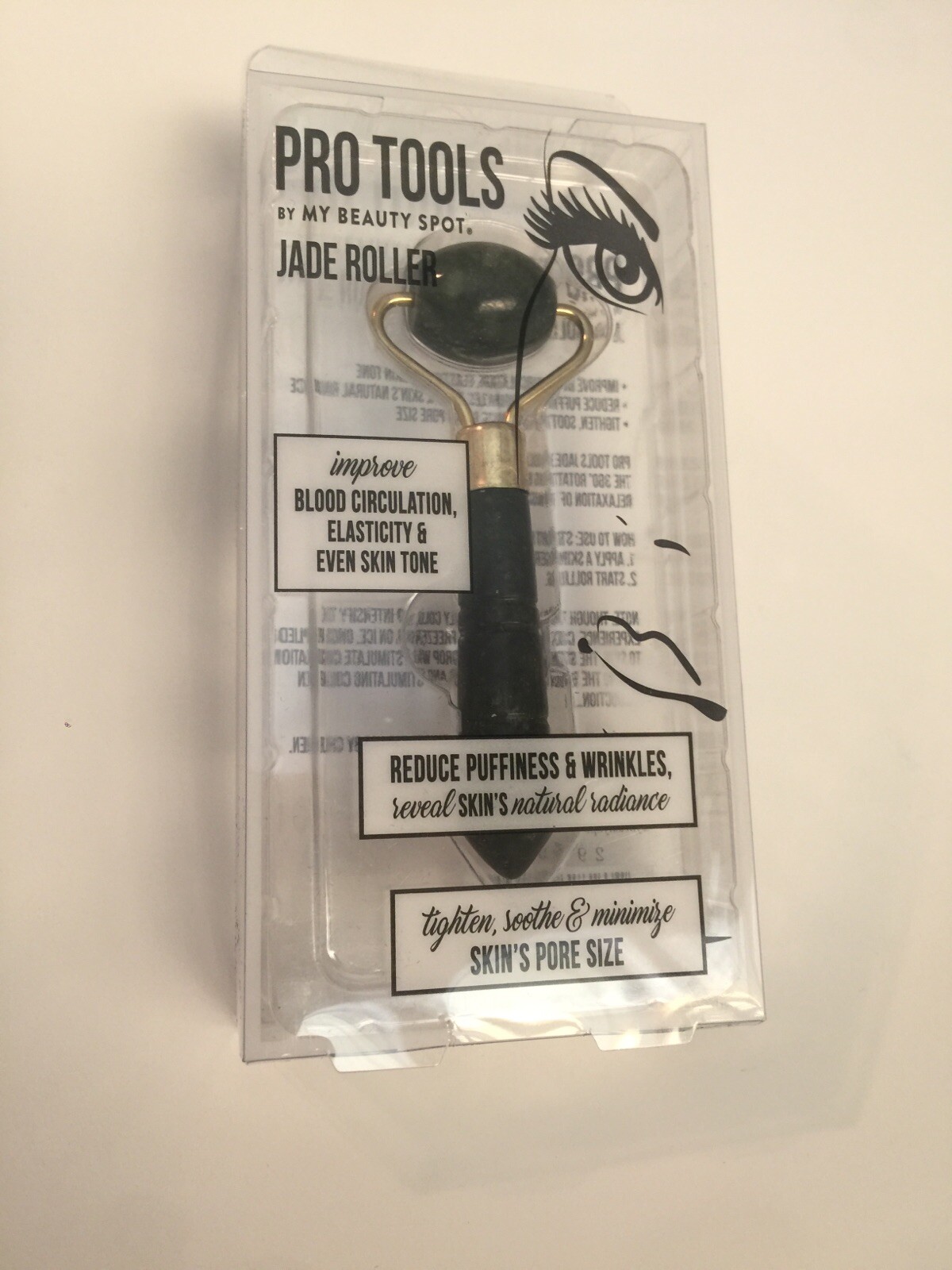 Jade Roller Pro Tools by My Beauty Spot Facial Massager Jade Massager