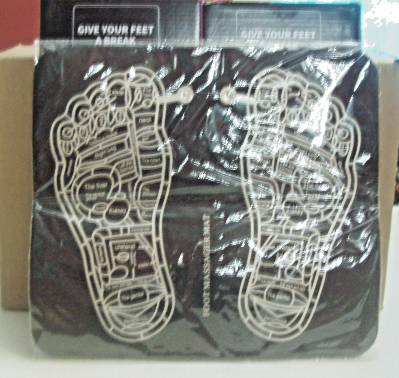 Two Brand New Reflexology Foot Massager Mats with LED Display, NIB