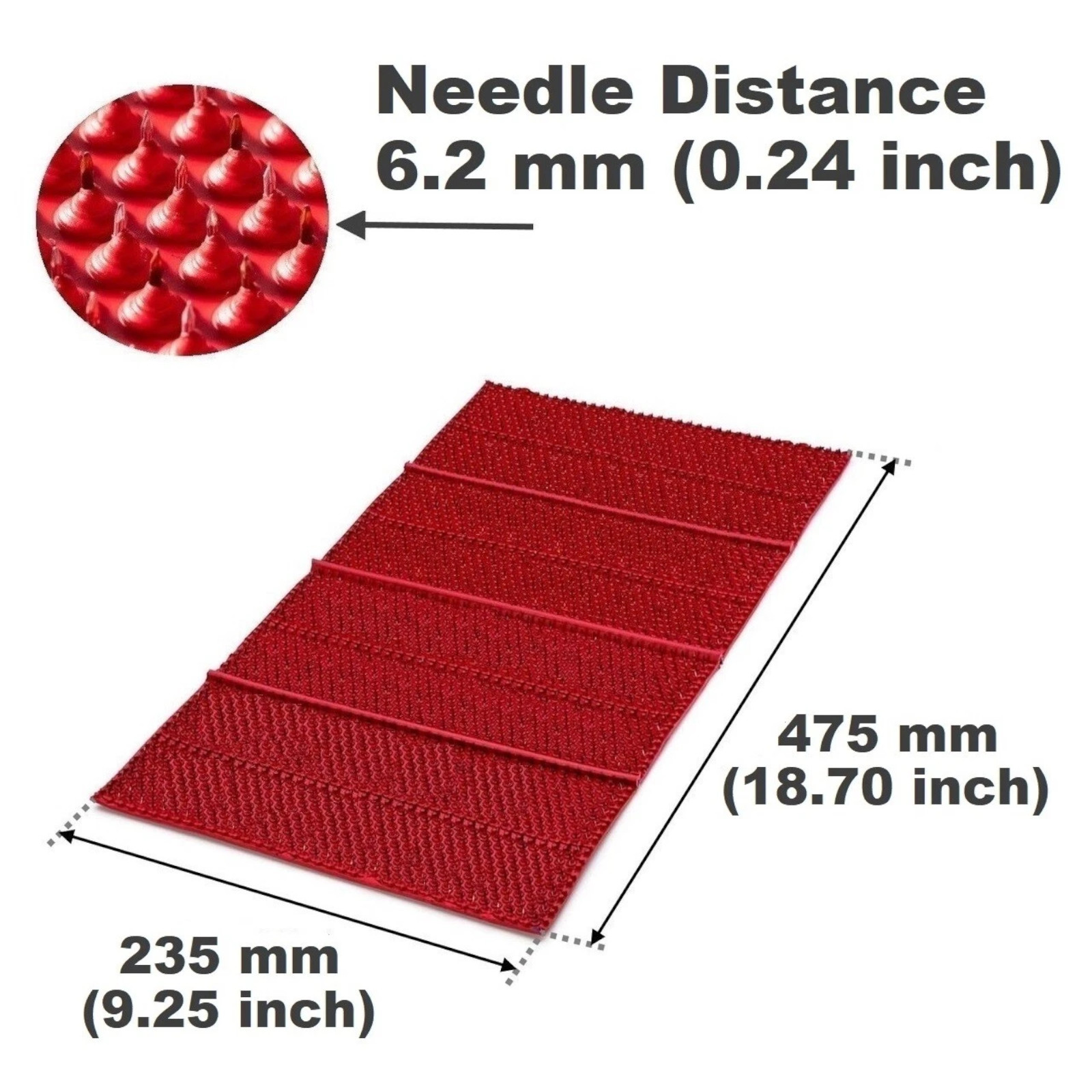 LYAPKO Acupressure Folding Mat Chance 6.2 mm | Needle Applicator Massager ЛЯПКО