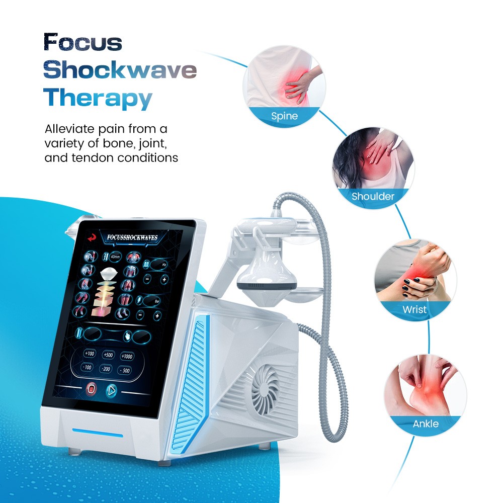 Focus ShockWave Therapy Pain Relief Physical Focused Shock Wave Therapy Machine