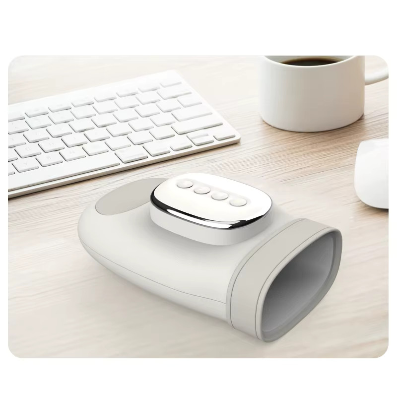 Airbag Hand Massager, compression palm, wrist, and finger massage machine, vi…