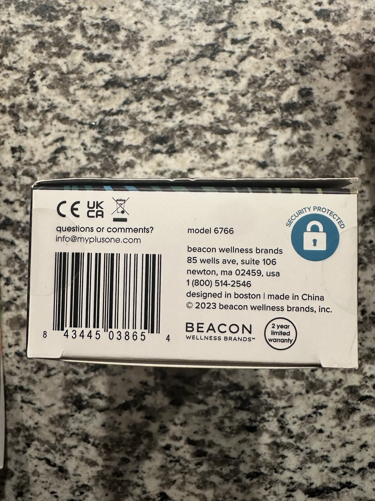 NEW SEALED Plus One Vibrating Prostate Massager Rechargeable & Waterproof