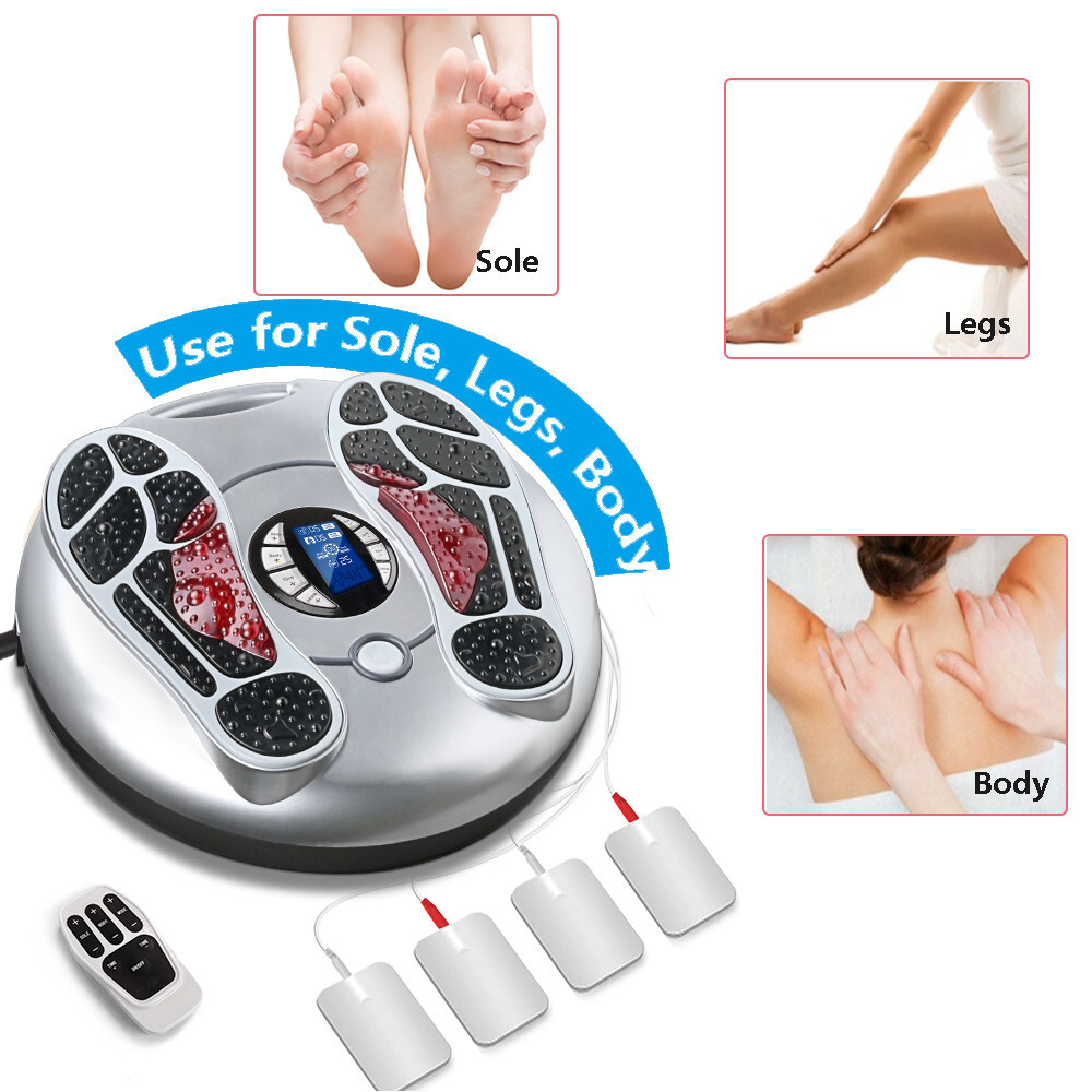 TENS EMS Foot Pain Relieve Circulation Massage Machine Booster for Leg Problem