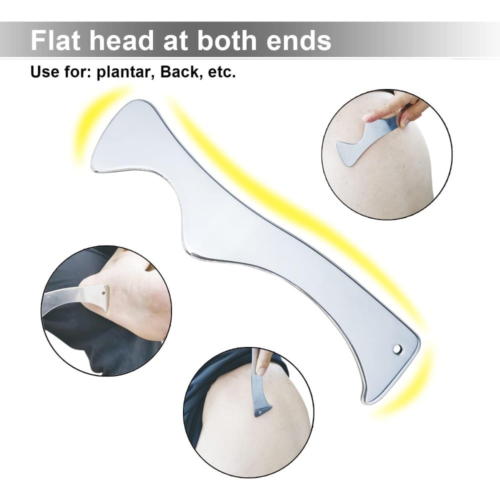 Muscle Scraper Tool, Gua Sha Tool, Scraping Massage Tools, Stainless Steel