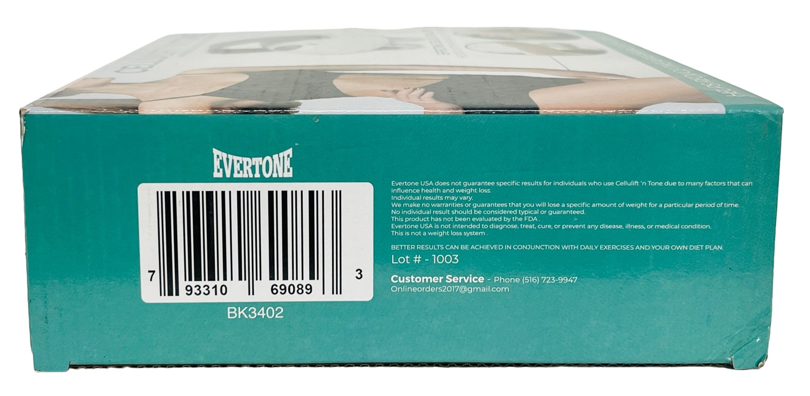 Evertone – Cellulift ‘N Tone – Roller & Massager
