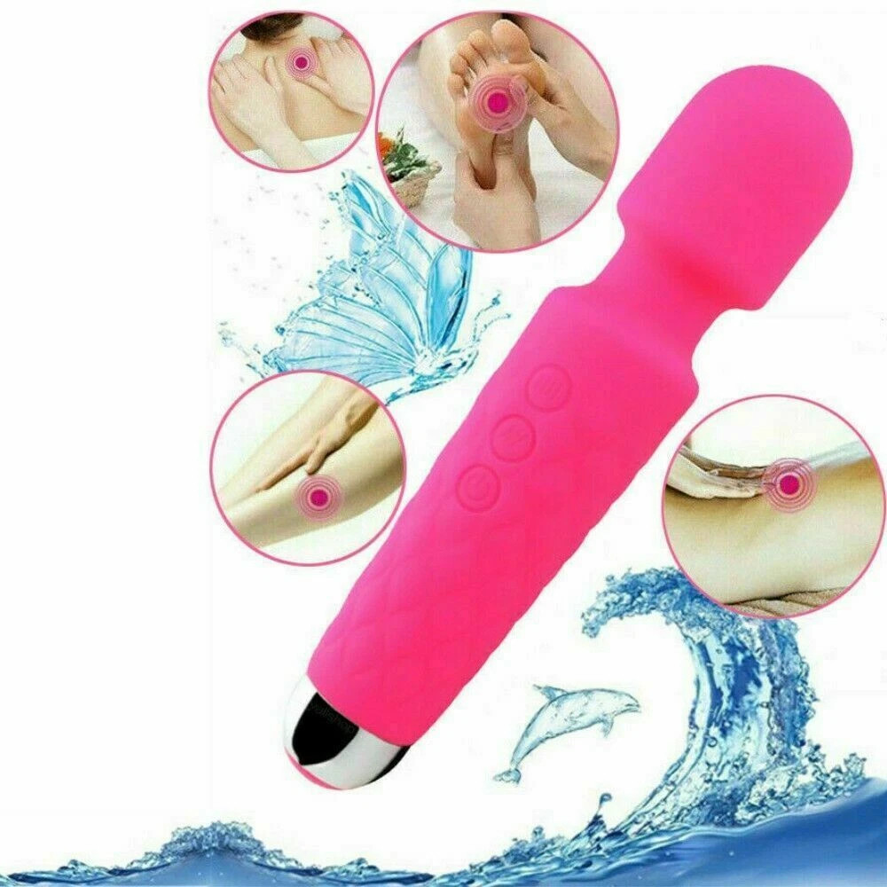 30 Speed Magic Adult Wand Body Massager powerful Waterproof 10 Vibration Modes