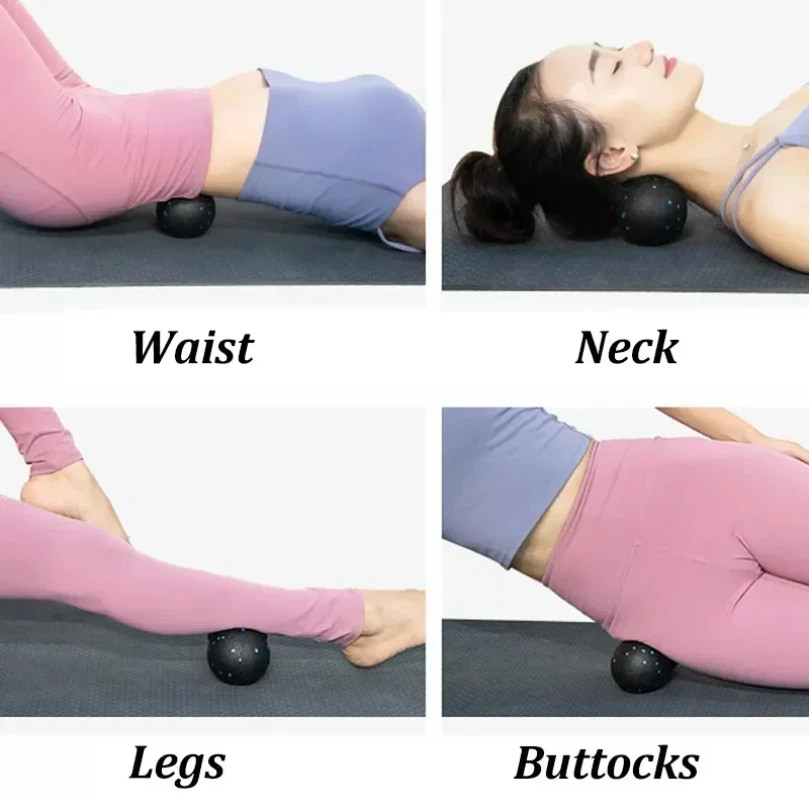 EPP 8Cm Peanut Balls Body Massage Fascia Ball High Density Muscle Relaxation Lac