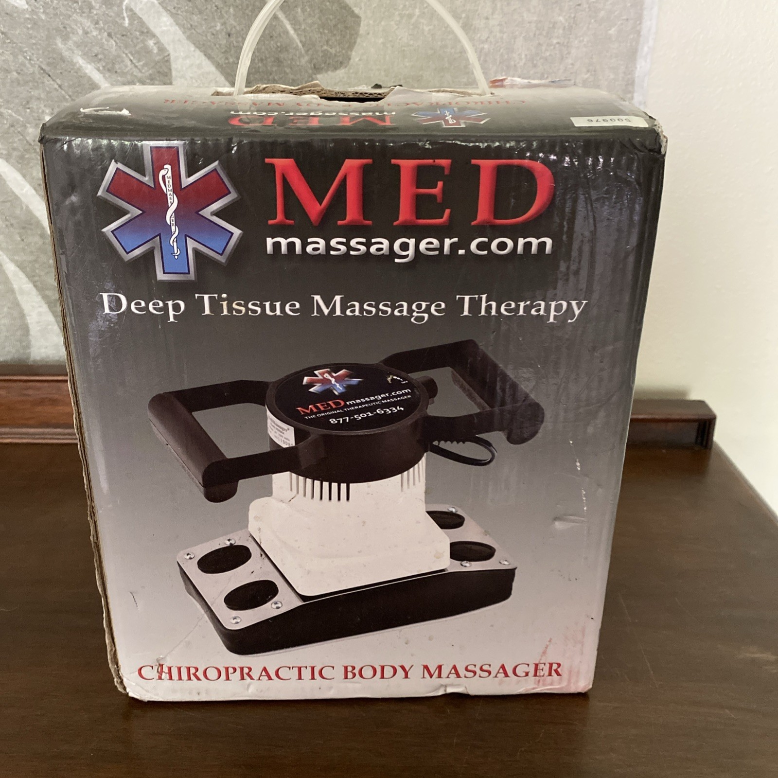 Med Massager Deep Tissue Massage Therapy Chiropractic Body Massager New In Box