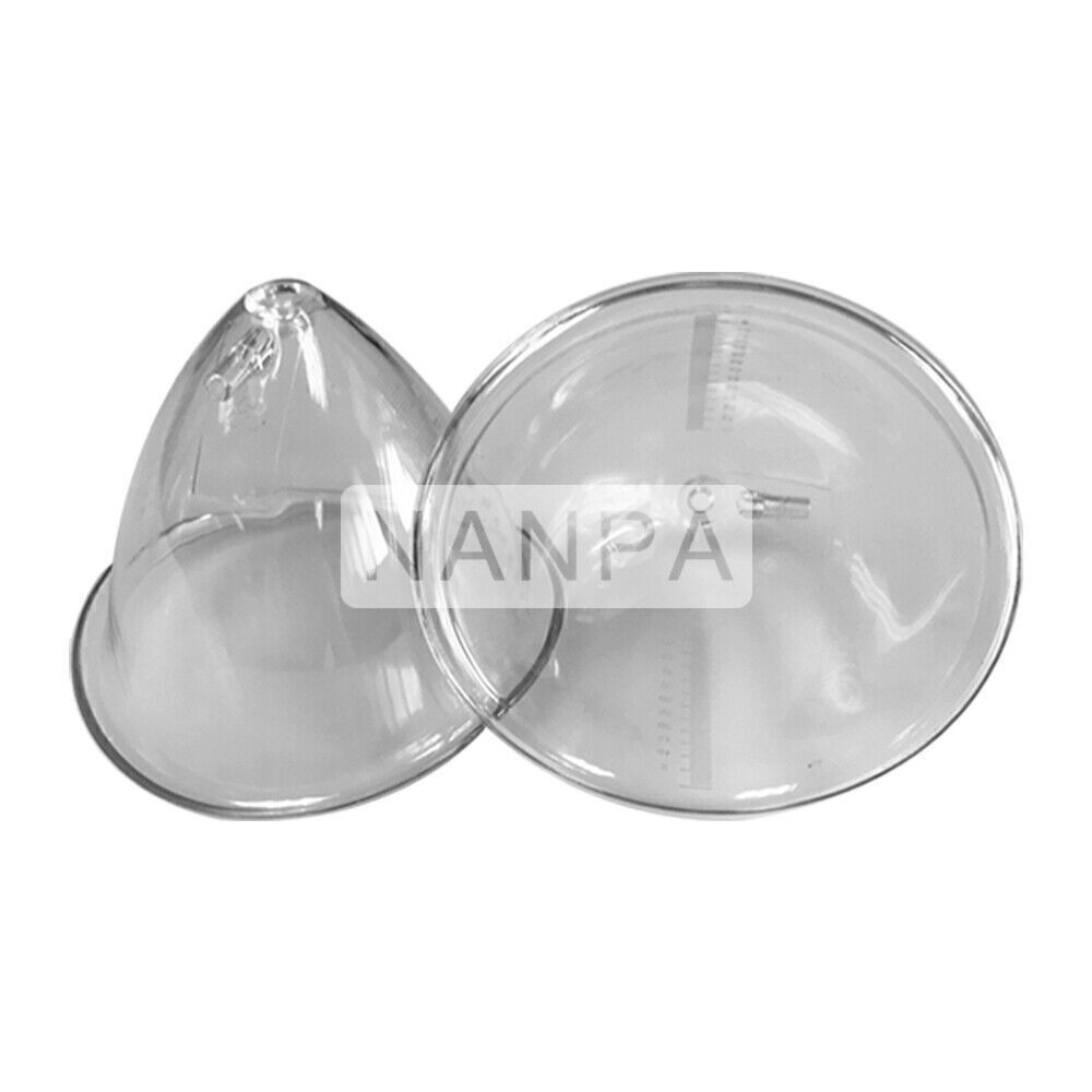 2PCS 120ML Replacement Breast Cups for Breast Enlargement Vacuum Therapy Machine