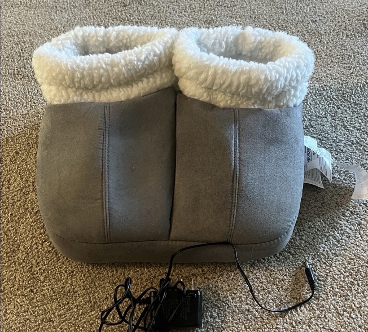 Onix Heated Foot Massager, Fleece Lined , Good Condition