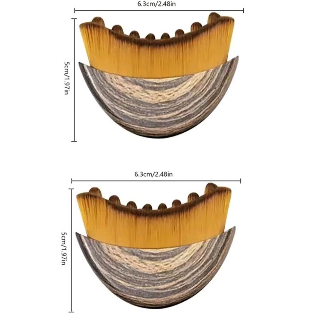 Wood Therapy Facial Massager Tool Jawline Chin Sculpting Lymphatic Drainage Case
