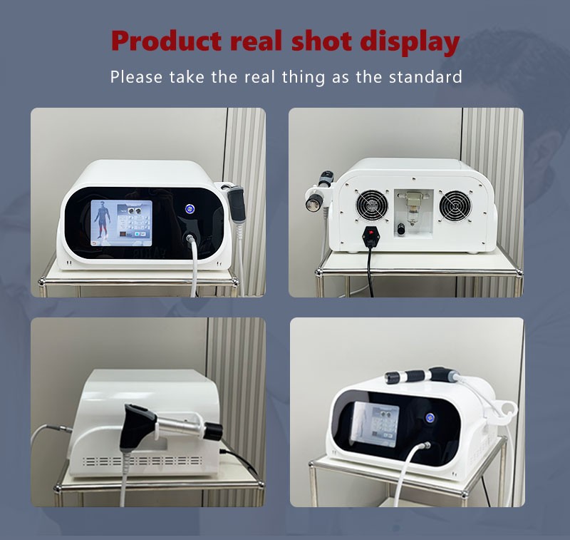 10 Bar Pneumatic Shockwave Therapy Machine For Muscle Pain Relief ED Treatment
