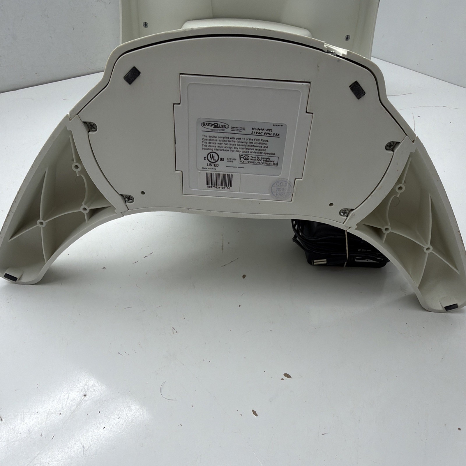 BACK2LIFE Continuous Motion Massager Mod #BL2002 B2L Back To Life w/ Cord Tested