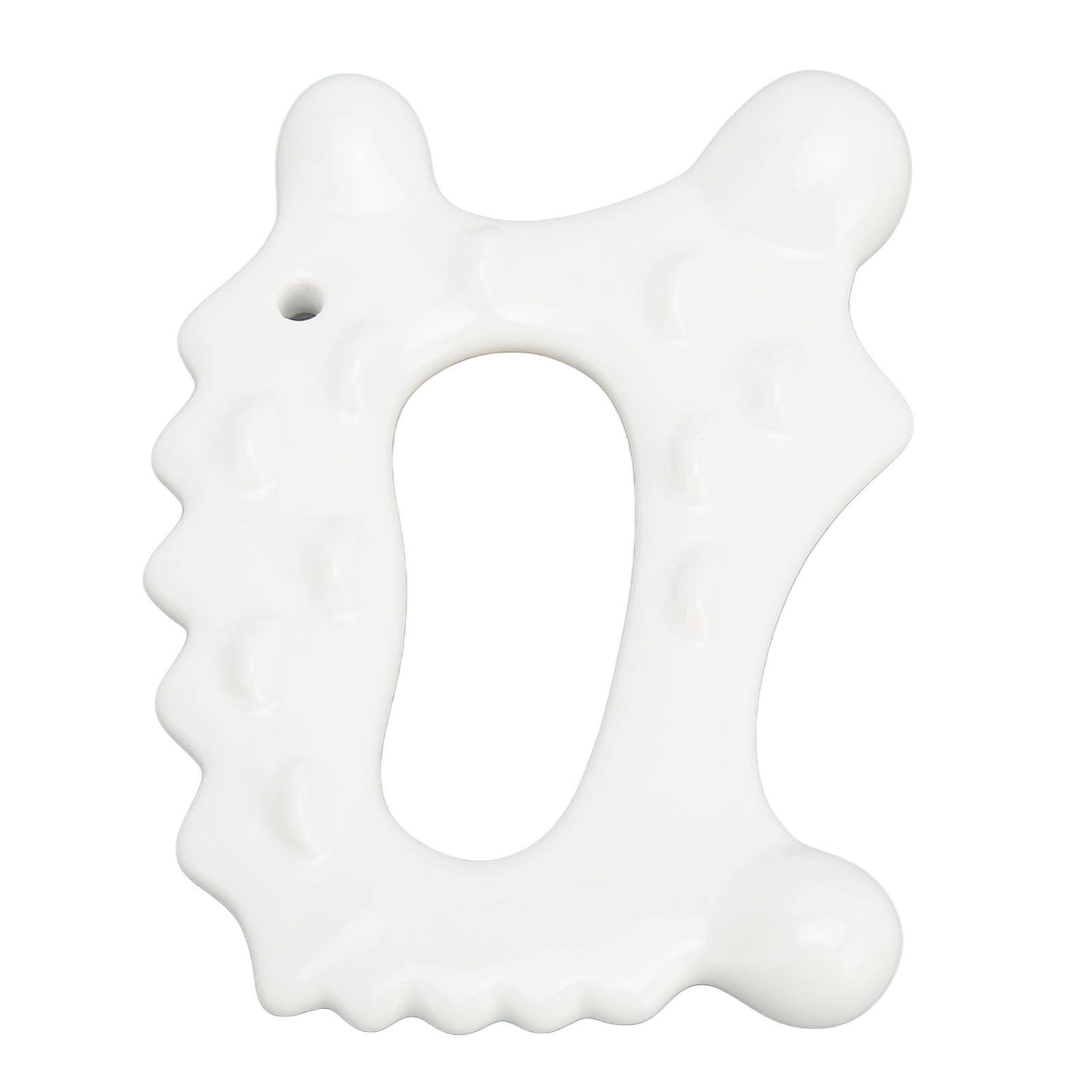 Ceramic Skin Gua Sha Board Remove Cellulite Muscle Relaxing Face Body Scrap WT