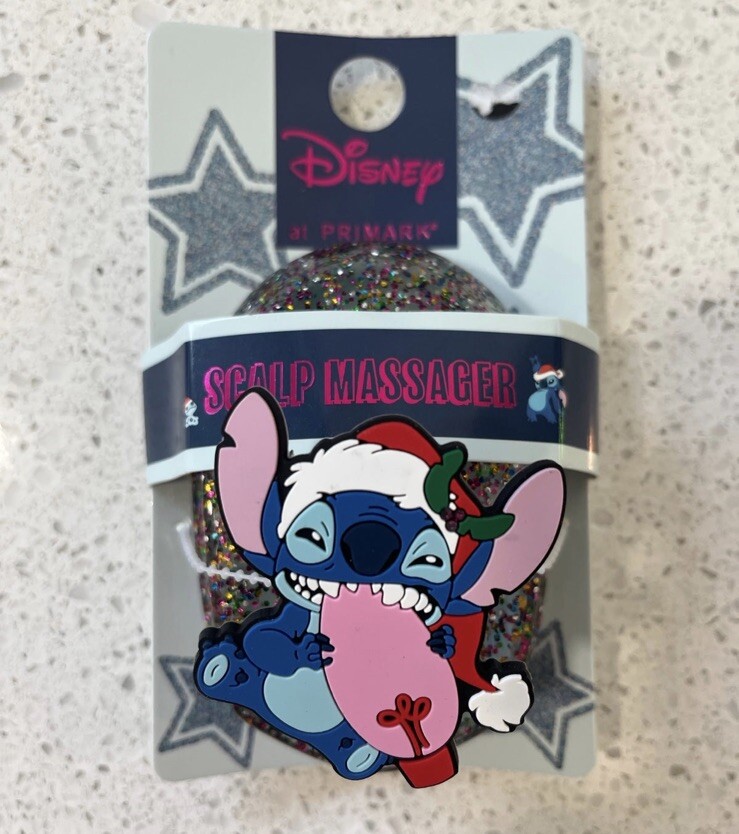 Disney Lilo and Stitch Stitch Christmas Scalp Massager Primark Exclusive NWT