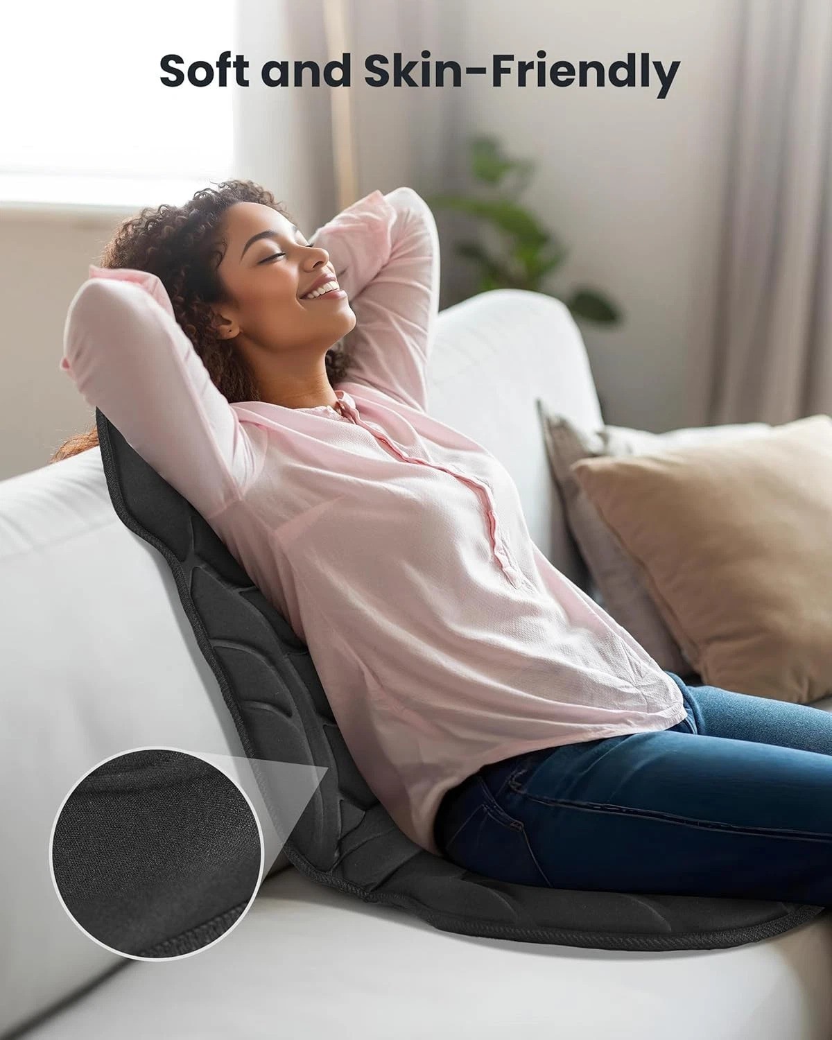 Versatile Heated Back Massager with 5 Modes – Perfect Gift for Any Occasion
