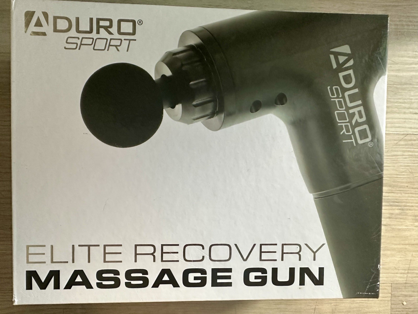 Aduro Sport Elite Recovery Massage Gun W/ 4 change.Heads. Brand new never used!