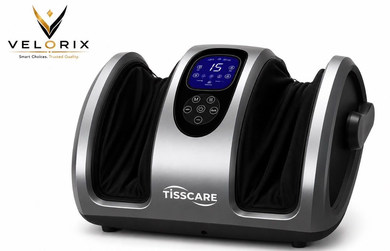TISSCARE Shiatsu Foot Massager with Heat: FSA HSA Eligible Foot Massager
