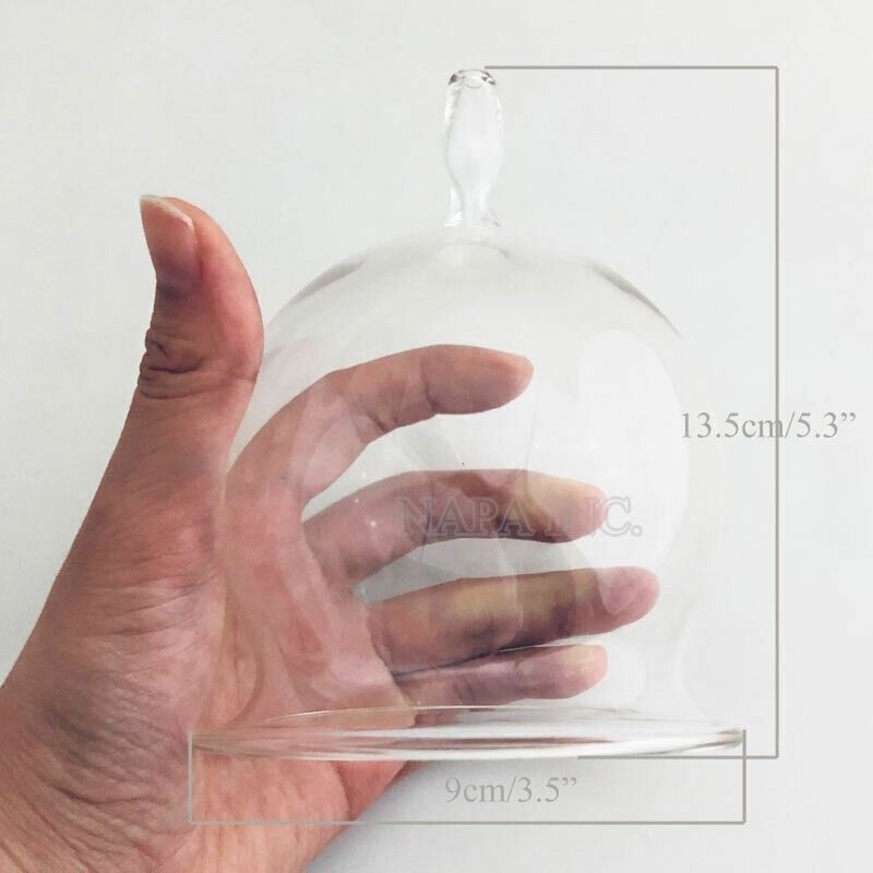 2PCS 9cm Glass Cupping Cup Replace Cups Body Massage For Vacuum Therapy Machine
