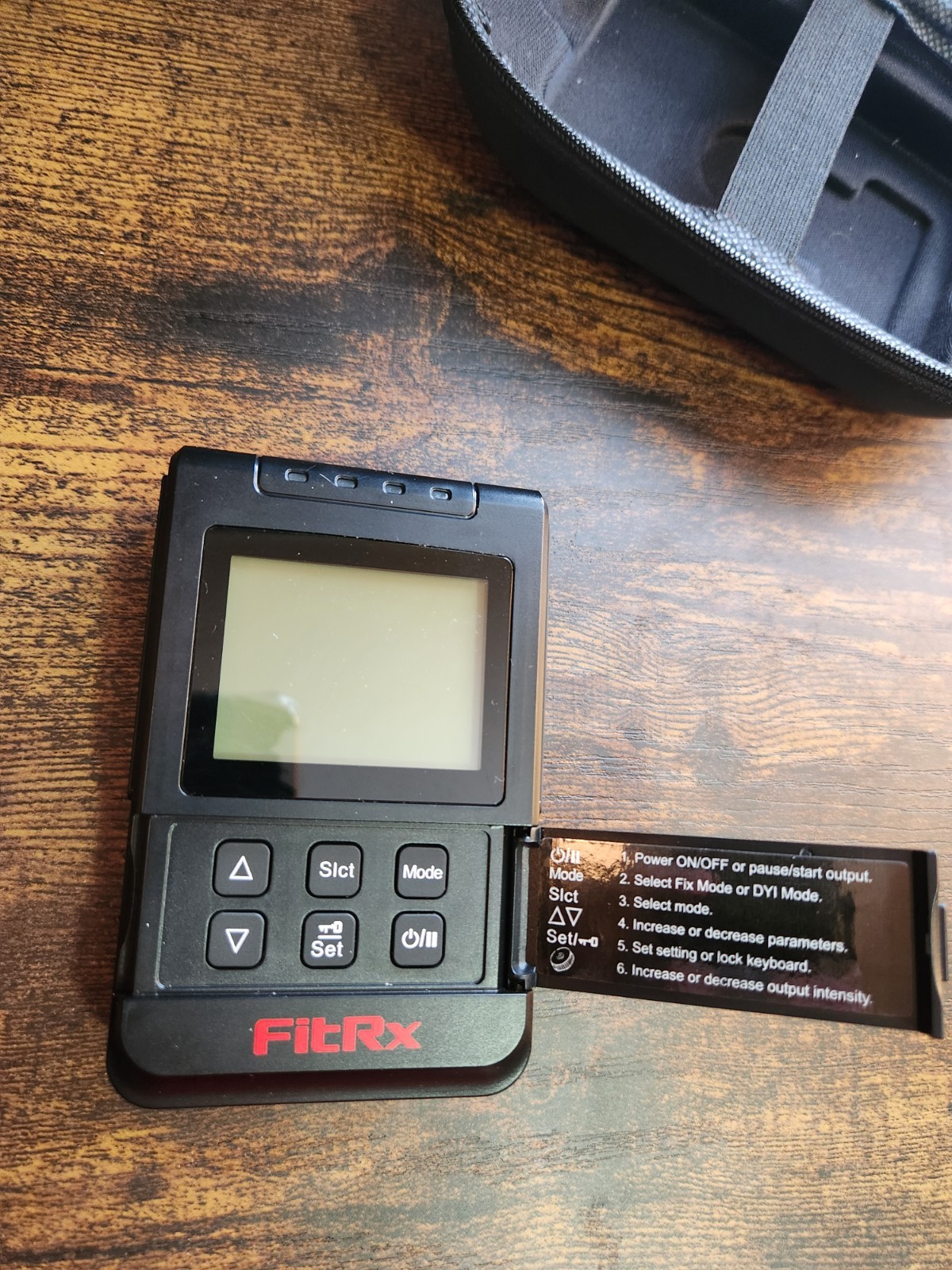 FitRx Tens Unit And FitRx Black Case