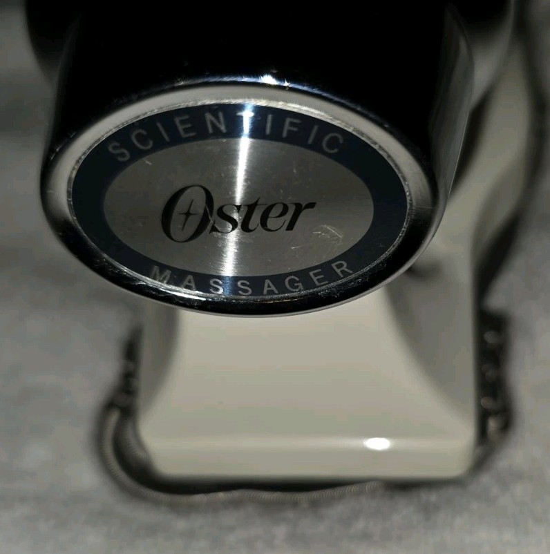 VTG Oster Scientific Massager Model 126-11A Swedish Style Chrome TESTED Works