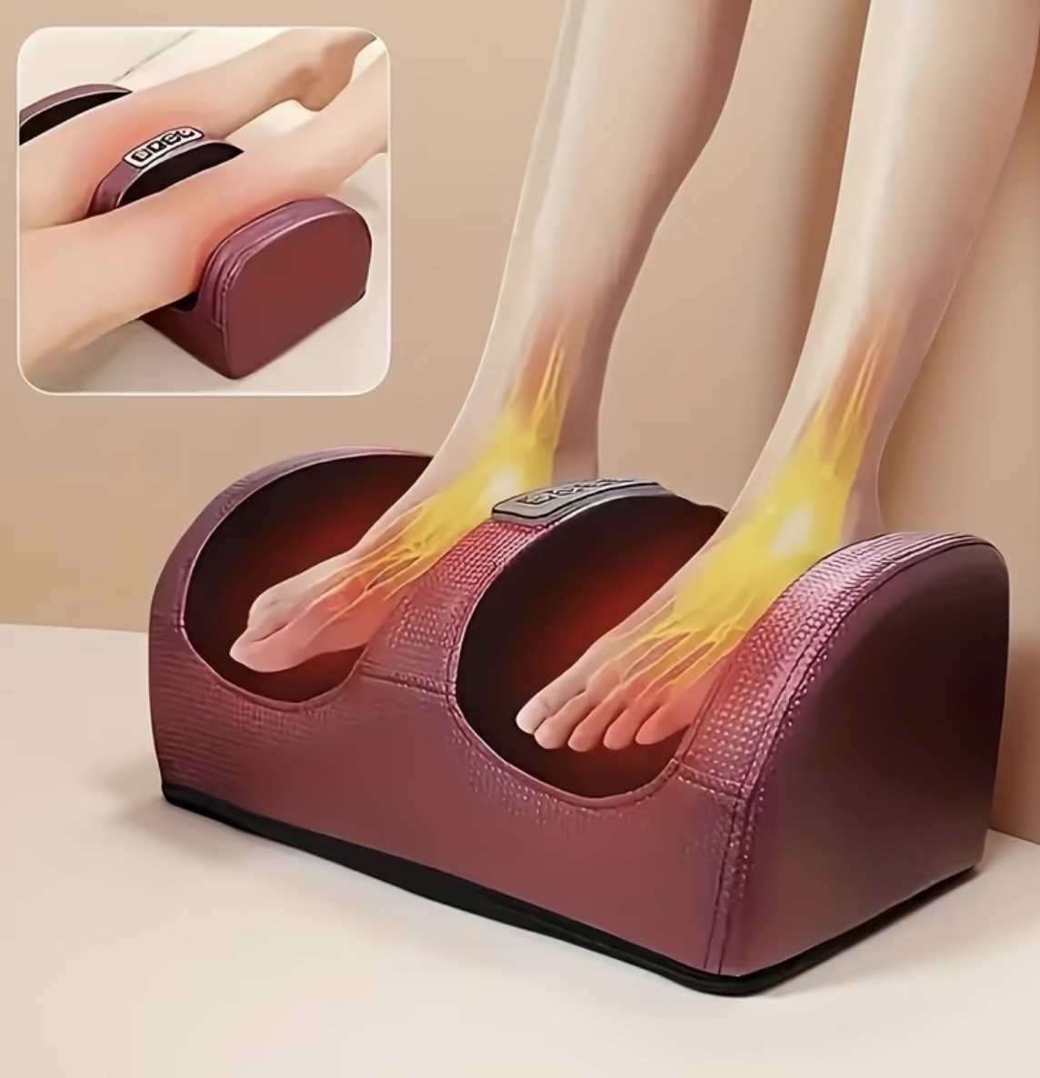 A Multifunctional Foot Massager with for leg Acupressure