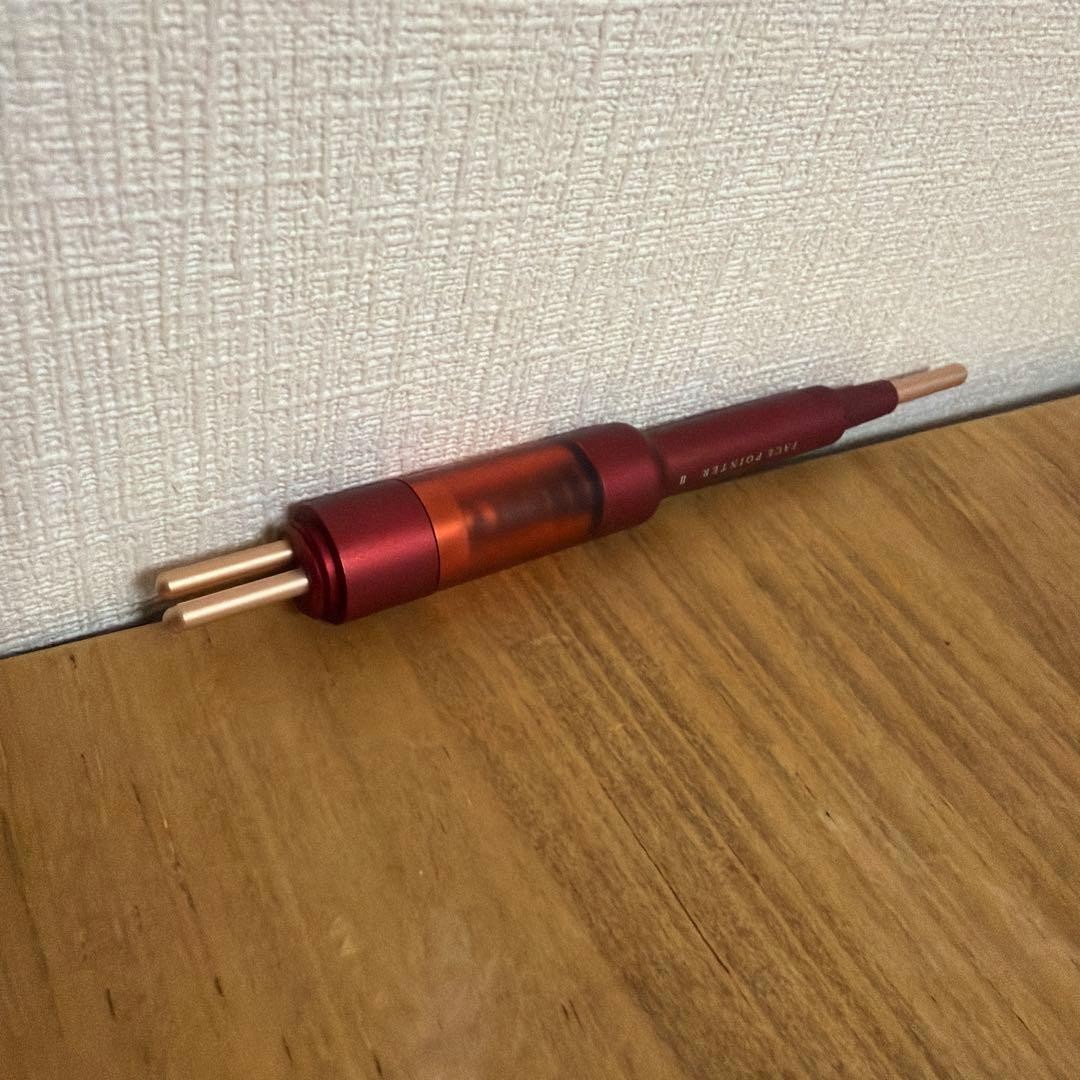 COREFIT Face Pointer II Limited Edition Crimson Red Opened Unused JAPAN USED