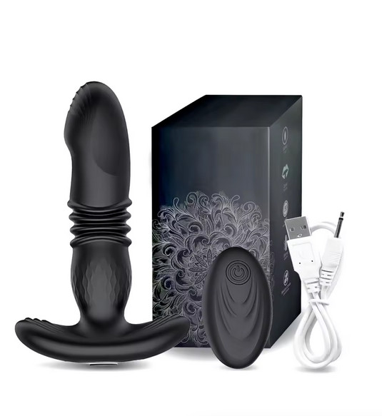 MALE THRUSTING PERSONAL PROSTATE MASSAGER FOR MEN BLUETOOTH APP USB RECHARGEABLE
