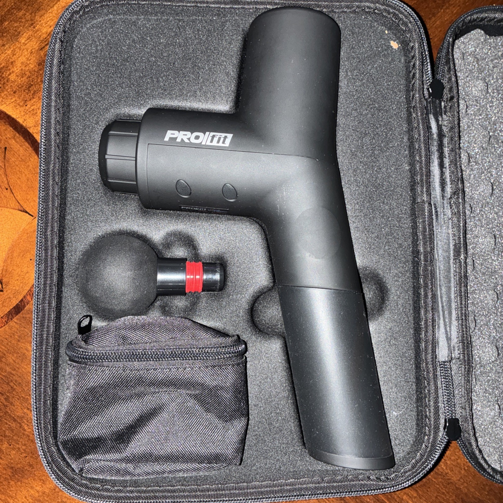 Pro Fit Percussion Muscle Massager with case & attachments Lightly Used